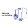 IT-130+D1 Interruptor de 1 polo 30A, enchufable, VOLTECK