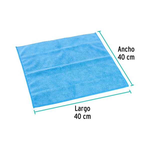 Toalla de microfibra de 40 X 40 cm, KLINTEK