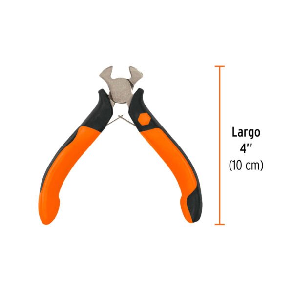 Mini pinza tipo tenaza 4" mango Comfort Grip, TRUPER