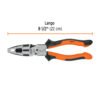 Pinza multiuso 8" electricista, comfort grip, TRUPER EXPERT