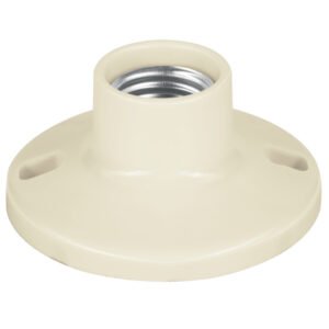 Portalámpara de baquelita, 3-1/2", VOLTECK