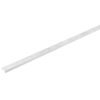 Cremallera doble blanca para ménsulas planas, 1.5m, FIERO