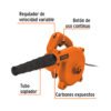 Sopladora/Aspiradora eléctrica 650 W, TRUPER