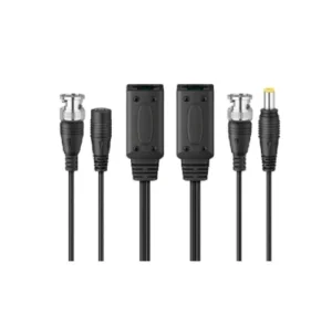 Extensor de video UHD 4K para BNC por cable Ethernet (Balun)