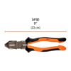 T200-9X+FC2 Pinza electricista 9" uso rudo, alta palanca, Comfort Grip