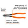 Pinza para electricista 8" uso rudo, mango PVC, TRUPER
