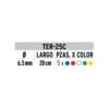 Bolsa con 25 piezas de tubo termocontráctil, VOLTECK