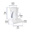 TIMI-35B+FC2 Timbre inalámbrico de pilas, 36 tonos, VOLTECK BASIC