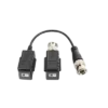 Kit de Transceptores (Baluns) con Terminal PUSH SUPERIOR, Resolución 4K , Cable flexible COAXIAL Blindado / COAXITRON / AUDIO POR COAXITRON / Menu OSD /Conector 100% COBRE / protección TVS, Calidad PREMIUM