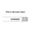 Inflador de cabeza doble, cuerda 1/4" NPT, PRETUL