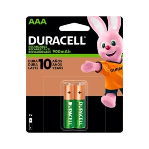 Pila Recargable AAA 2 Piezas DURACELL
