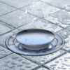 COLADERA UNIVERSAL PUSH REDO.ABS ACERO INOX 100mm 4" 2249 FLEXIMATIC