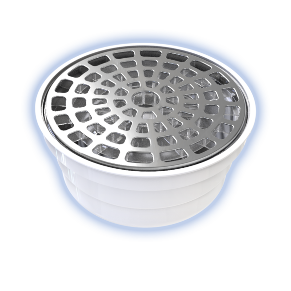 2254-2020-06-19_09-54 COLADERA UNIVERSAL C/REJ.REDO.PVC CROMO 100mm 4" 2254 FLEXIMATIC