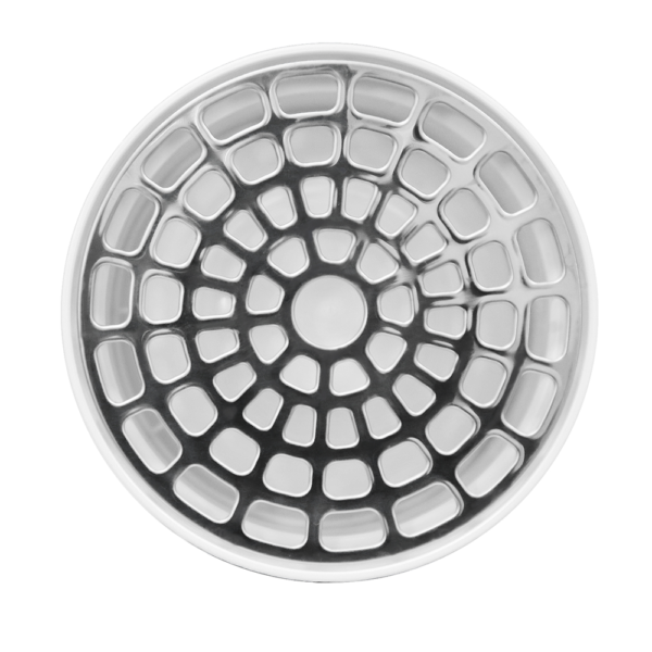 22593-2024-01-11_15-55 COLADERA UNIVERSAL C/REJ.REDO.PVC CROMO 100mm 4" 2259 FLEXIMATIC