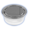 COLADERA UNIVERSAL MINIMALISTA.PVC ACERO INOX 100mm 4¨2663 FLEXIMATIC