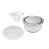 COLADERA UNIVERSAL MINIMALISTA.PVC ACERO INOX 100mm 4¨2663 FLEXIMATIC