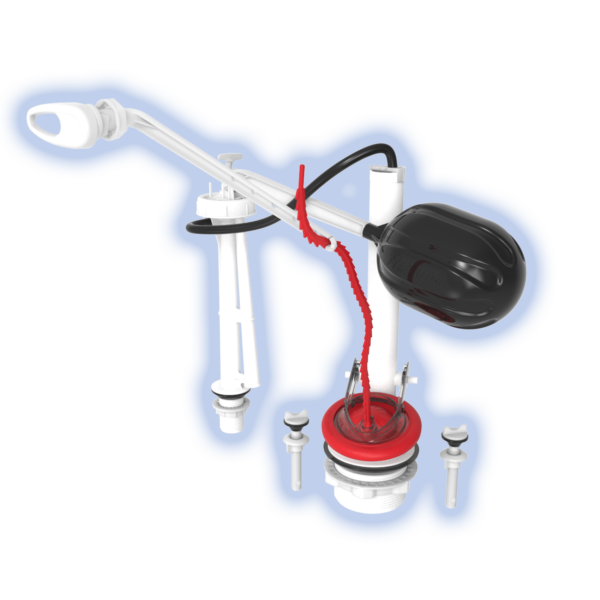 KIT DE ACCESORIOS P/TANQUE BAJO SIST. STD PVC FLEXIMATIC MAXTOR 2702