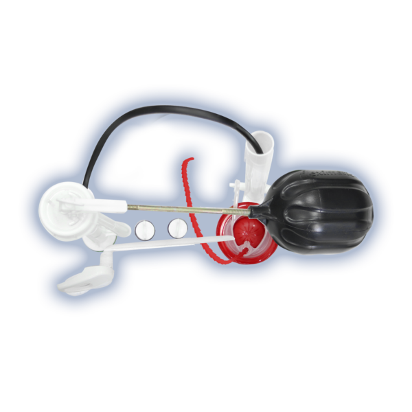 KIT DE ACCESORIOS P/TANQUE BAJO SIST. STD PVC FLEXIMATIC MAXTOR 2702