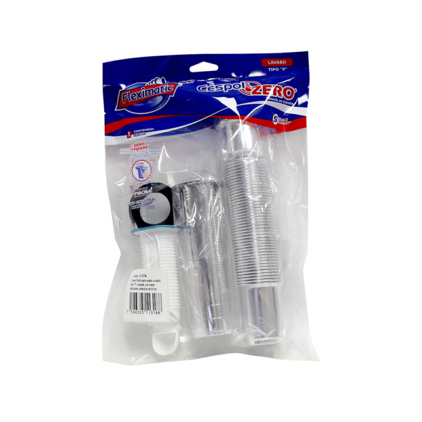 3337A3-2025-01-14_12-44 CESPOL FLEXIBLE CROMADO TIPO "P" P/OVALIN 3337A FLEXIMATIC