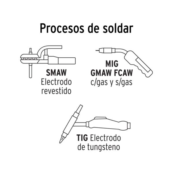 Careta electrónica para soldar 9-13, semiprofesional, PRETUL