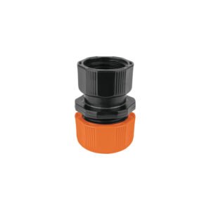 Conector 1/2" hembra de ABS con tuerca de ajuste manual