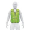Chaleco de seguridad, uso de día, verde, PRETUL