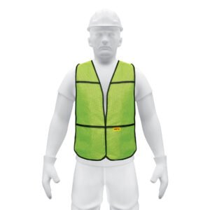 Chaleco de seguridad, uso de día, verde, PRETUL