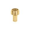 Conector 1/2" macho de latón laminado, PRETUL