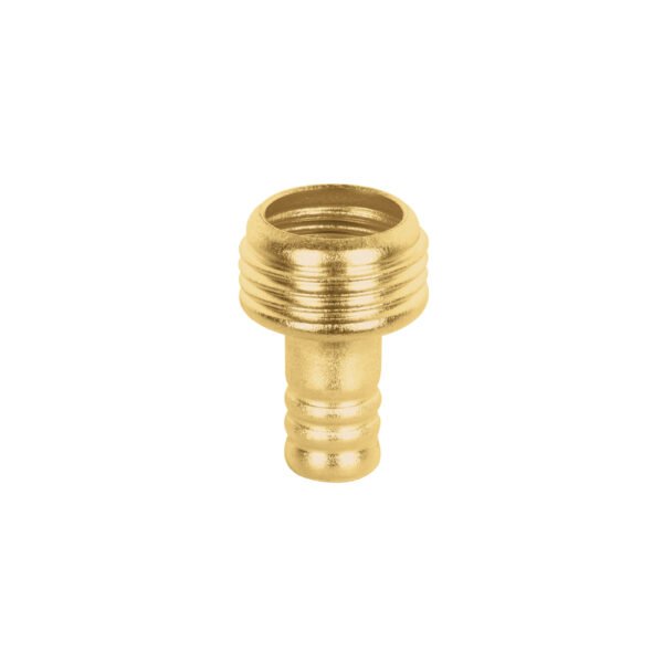 Conector 1/2" macho de latón laminado, PRETUL