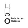 Desarmador de caja 1/2" mango de PVC, PRETUL