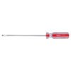 Desarmador plano 1/4 x 6" mango de PVC, PRETUL