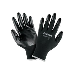Guantes de nylon recubiertos de nitrilo, CH, PRETUL