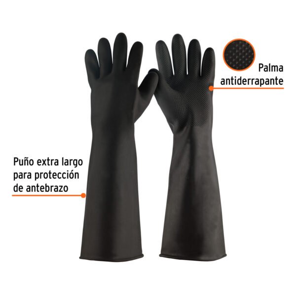 Guantes de látex industriales, M, TRUPER