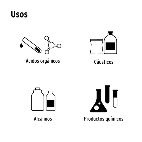Guantes de látex industriales, M, TRUPER