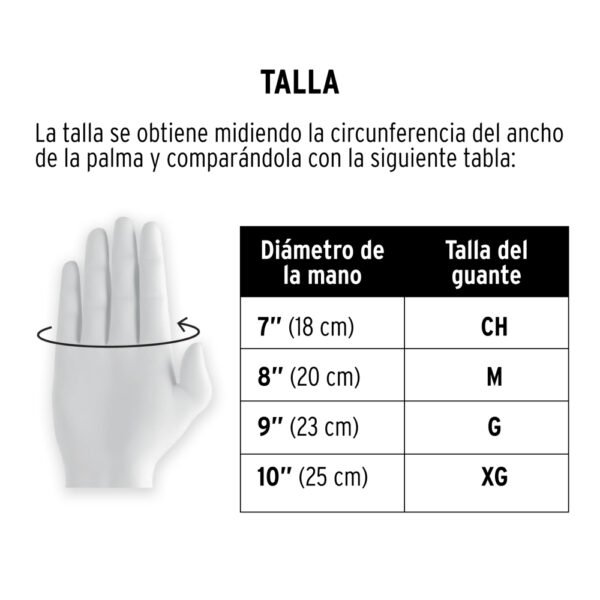 Guantes de poliéster con puntos de PVC en palma, CH, TRUPER