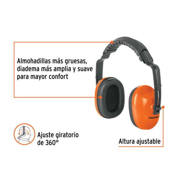 Orejera ajustable, TRUPER