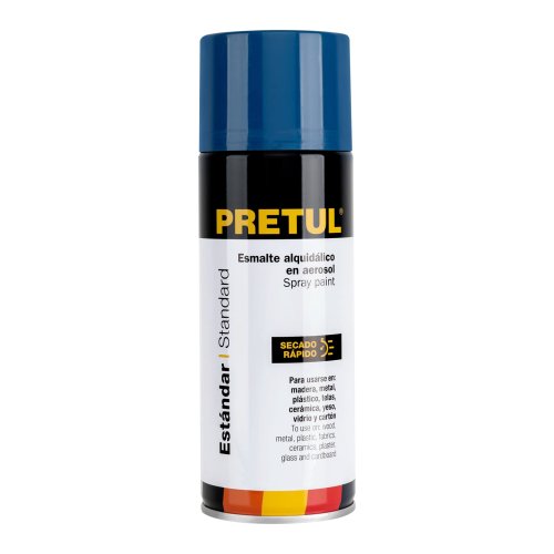 PA-AU-P Pintura en aerosol, azul ultramar, 400 ml, PRETUL
