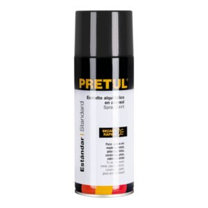 Pintura en aerosol, gris oscuro, 400 ml, PRETUL