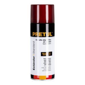 Pintura en aerosol, rojo, 400 ml, PRETUL