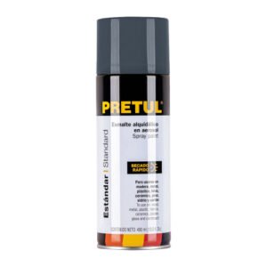 Pintura en aerosol, gris primario, 400 ml, PRETUL