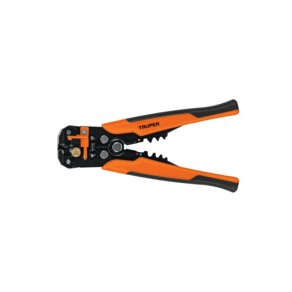 PEC-AUT Pinza 8" pela cables automática, 22 a 10 AWG, TRUPER