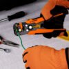 PEC-AUT+A1 Pinza 8" pela cables automática, 22 a 10 AWG, TRUPER