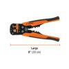 PEC-AUT+FC2 Pinza 8" pela cables automática, 22 a 10 AWG, TRUPER