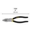 Pinza para electricista 8" mango de PVC, PRETUL