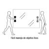 Ventosa de plástico para vidrio, 2 copas de succión, PRETUL