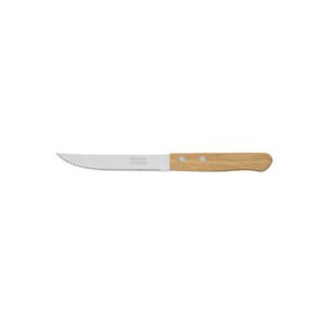 Cuchillo con sierra para asado 5" mango de madera, PRETUL