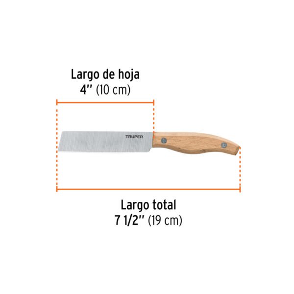 CUEL-6+FC2 Cuchillo 7-1/2" para electricista, TRUPER