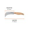 CULI-6+FC2 Cuchillo 7" para linóleo, TRUPER