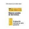 FIN-5M+FC3 Flexómetro industrial contra impactos 5 m cinta 19 mm