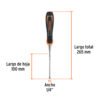 Formón 1/4" mango Comfort Grip, TRUPER